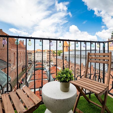 Stunning Apartment With Balcony Danzica Esterno foto