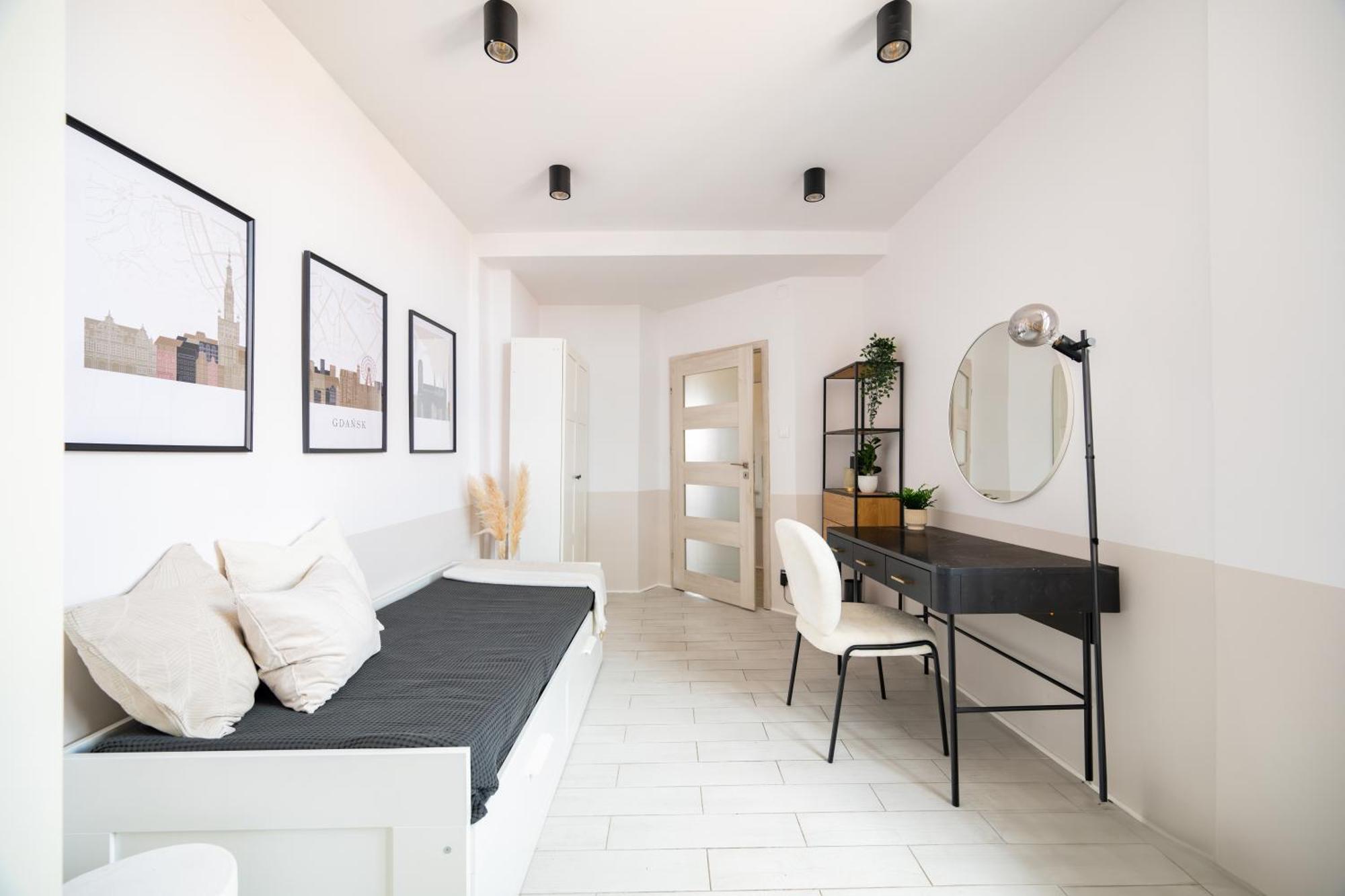 Stunning Apartment With Balcony Danzica Esterno foto