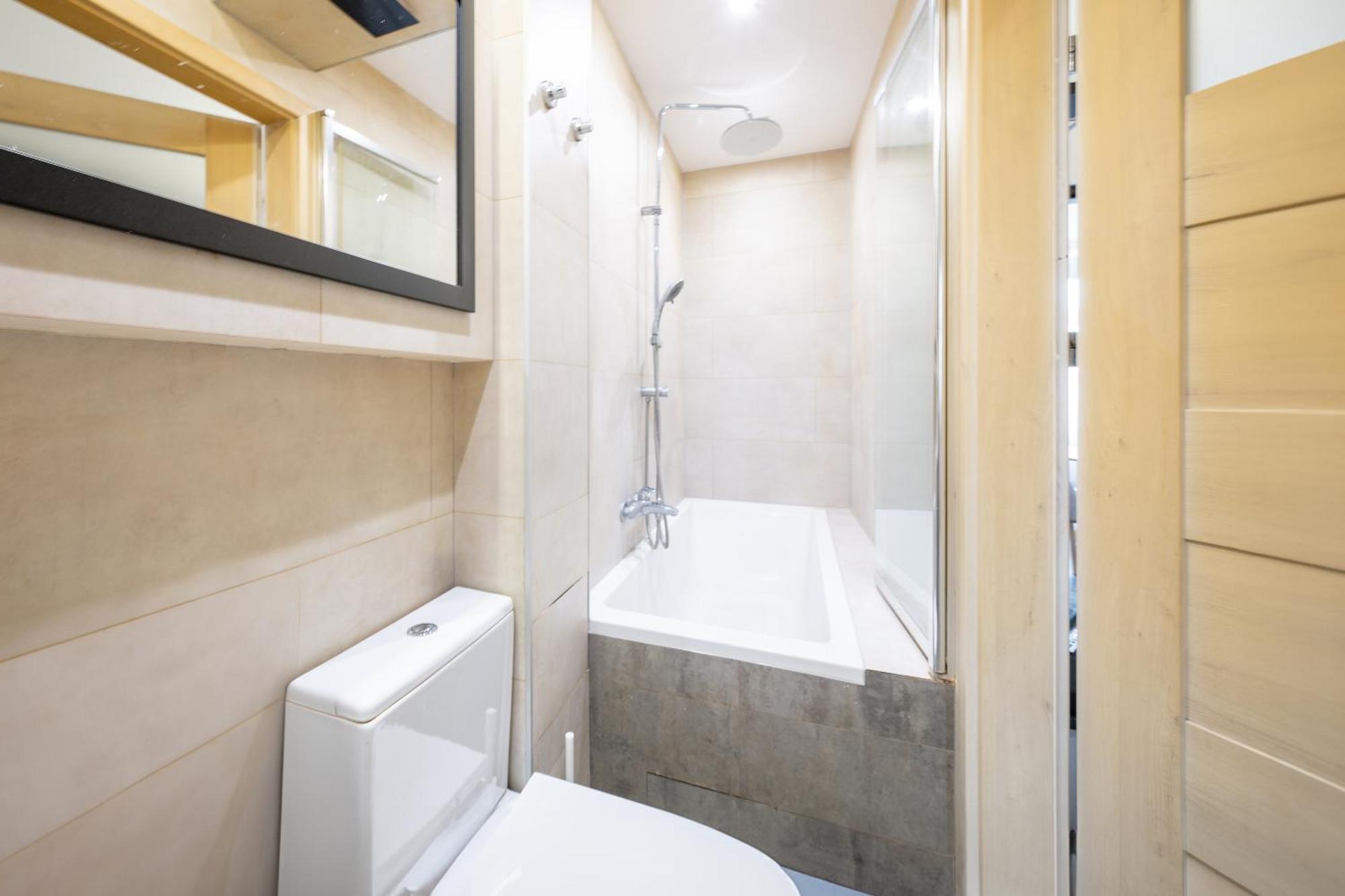 Stunning Apartment With Balcony Danzica Esterno foto