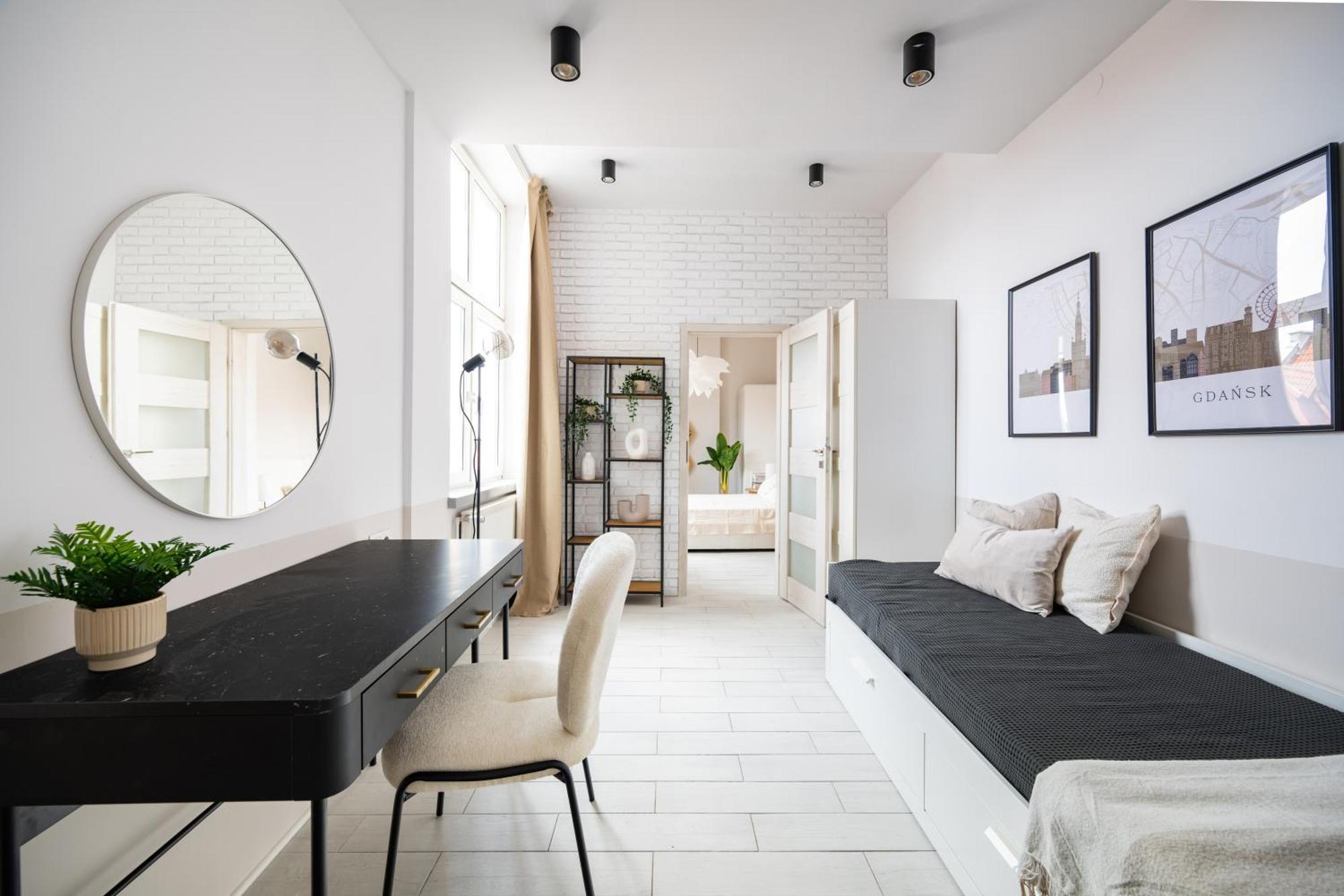Stunning Apartment With Balcony Danzica Esterno foto